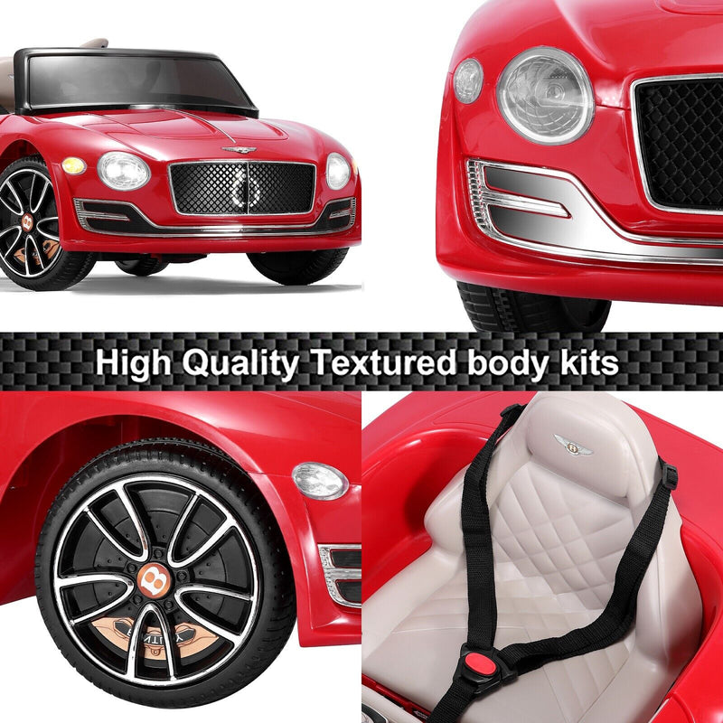Load image into Gallery viewer, Remote Control Bentley Style Electric Car for Kids - 12V Ride-on Toy
