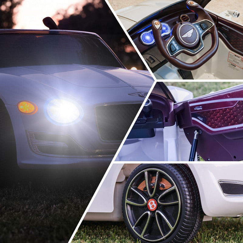 Load image into Gallery viewer, Bentley Style 12V Kids Electric Car with Parent Remote Control
