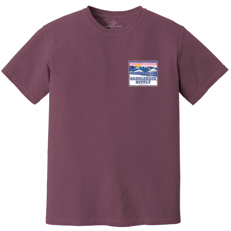 Load image into Gallery viewer, Snowy Peaks Pigment Tee
