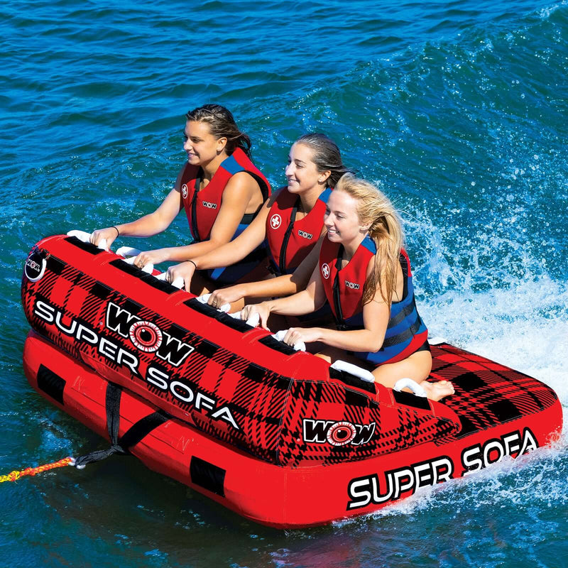 Load image into Gallery viewer, WOW Sports Super Sofa 1 to 3-Person Towable (21-1040)
