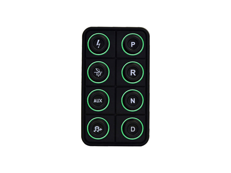 Load image into Gallery viewer, AEM EV 8 Button Keypad CAN Based Programmable Backlighting 30-8400

