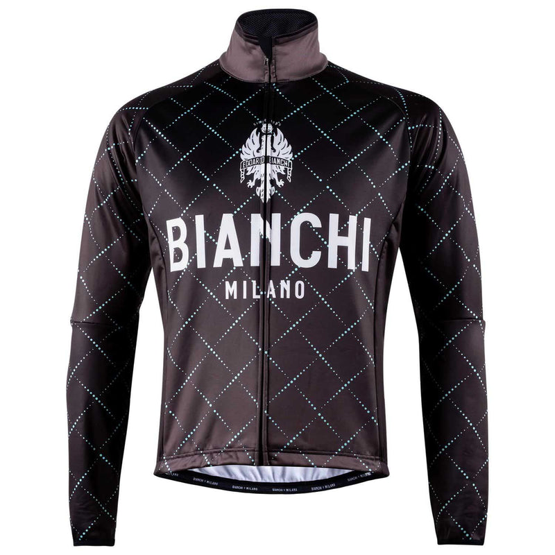 Load image into Gallery viewer, Bianchi Milano Traono Men&#39;s Winter Cycling Jacket (Black) 3XL, 4XL
