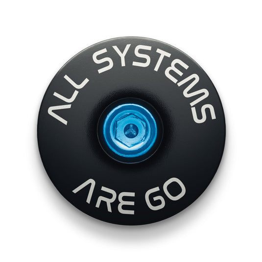 All Systems Are Go Bike Headset Cap