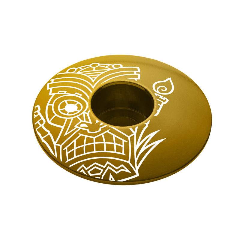 Load image into Gallery viewer, Tiki Trails Bicycle Headset Cap
