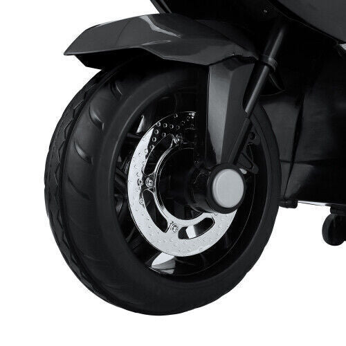 Load image into Gallery viewer, Black 12V Electric Kids Ride On Motorcycle - Battery Powered
