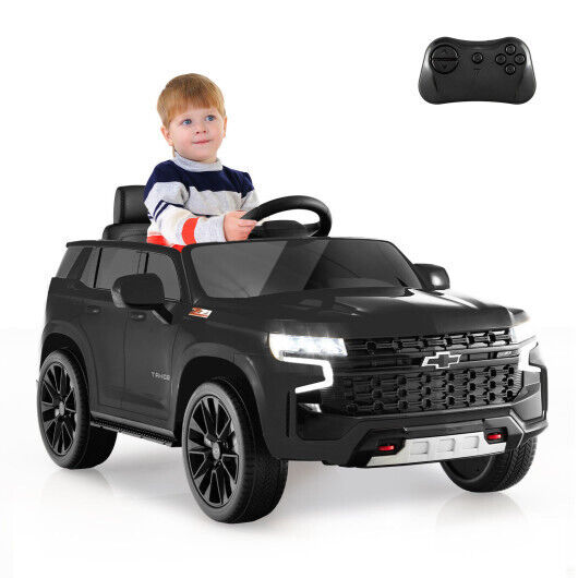 Load image into Gallery viewer, Black 12V Kids Ride-On Car with 2.4G Remote Control
