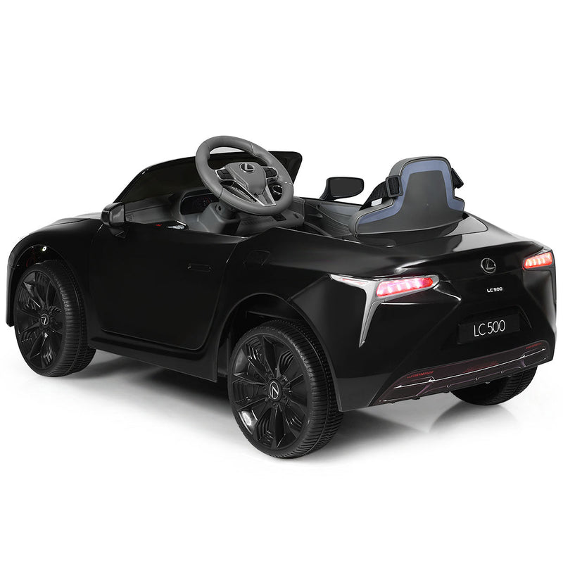 Load image into Gallery viewer, Black Lexus Licensed Electric Kids Ride on Car with Remote Control - Officially Licensed and Fully Equipped for Endless Fun!
