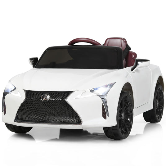 Black Lexus Licensed Electric Kids Ride on Car with Remote Control - Officially Licensed and Fully Equipped for Endless Fun!