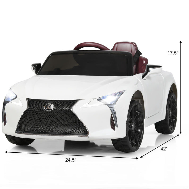Load image into Gallery viewer, Black Lexus Licensed Electric Kids Ride on Car with Remote Control - Officially Licensed and Fully Equipped for Endless Fun!
