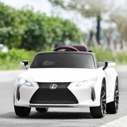 Black Lexus Licensed Electric Kids Ride on Car with Remote Control - Officially Licensed and Fully Equipped for Endless Fun!