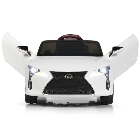 Black Lexus Licensed Electric Kids Ride on Car with Remote Control - Officially Licensed and Fully Equipped for Endless Fun!