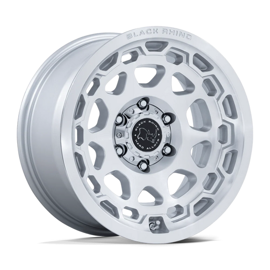 Black Rhino Hard Alloys Br026 Congo Gloss Silver W/ Machined Face