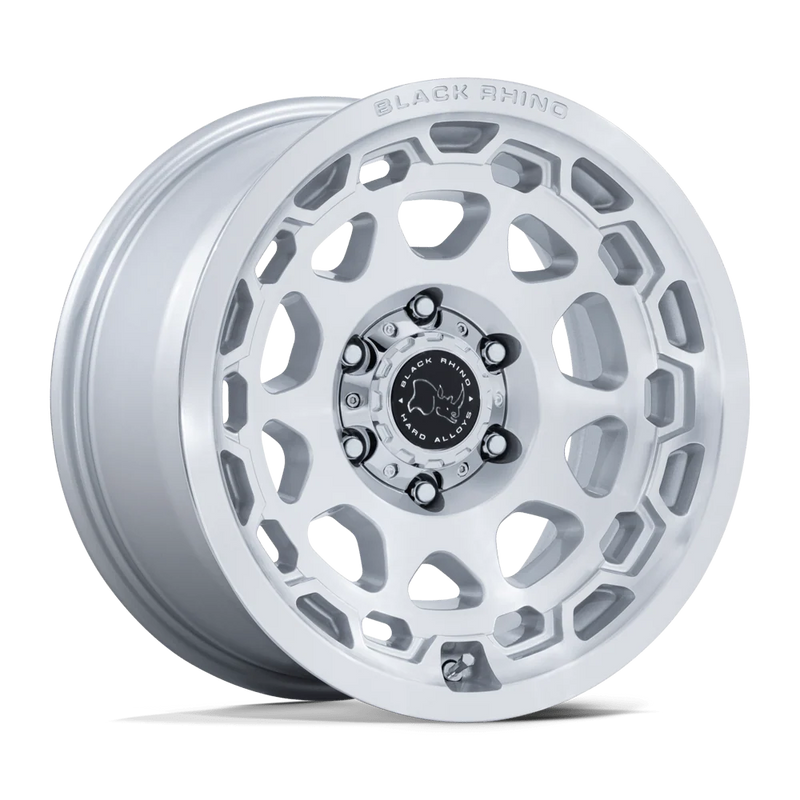 Load image into Gallery viewer, Black Rhino Hard Alloys Br026 Congo Gloss Silver W/ Machined Face
