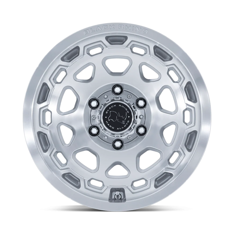 Load image into Gallery viewer, Black Rhino Hard Alloys Br026 Congo Gloss Silver W/ Machined Face

