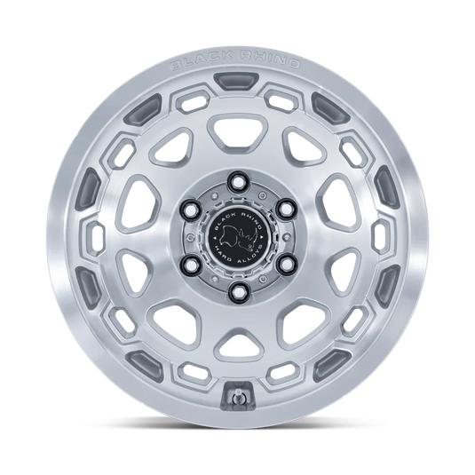 Black Rhino Hard Alloys Br026 Congo Gloss Silver W/ Machined Face