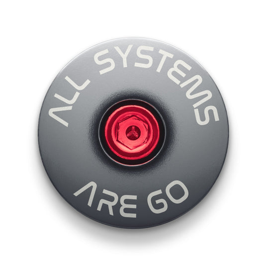 All Systems Are Go Bike Headset Cap