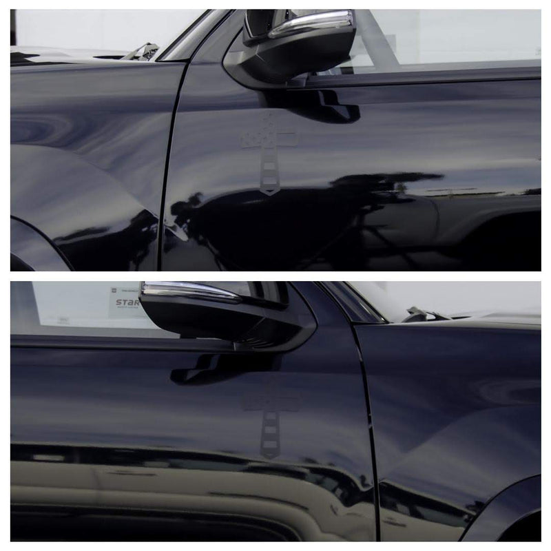 Load image into Gallery viewer, God and Country American Flag Cross Magnet
