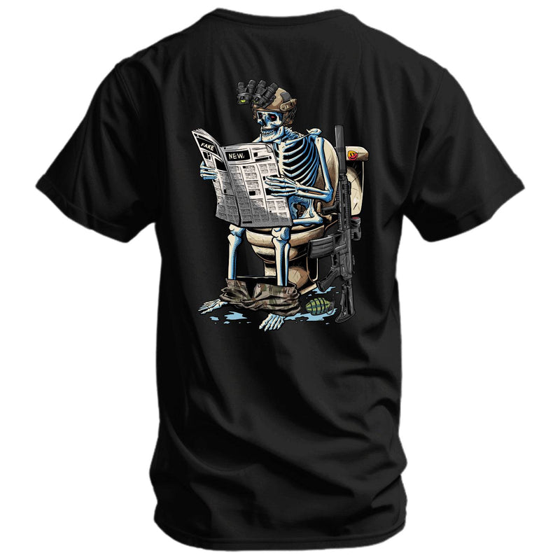 Load image into Gallery viewer, Fake News Reading Operator Men&#39;s T-Shirt
