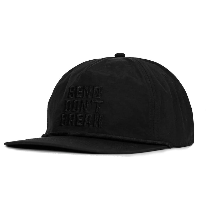 Load image into Gallery viewer, Bend Don't Break Subdued Crushable Rope SnapBack
