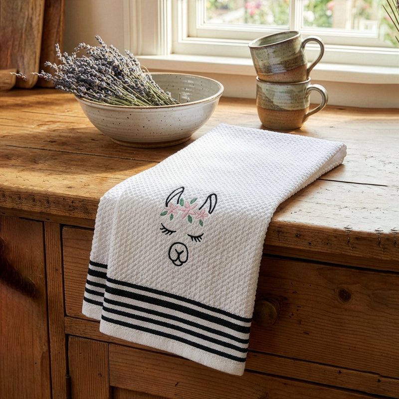 Load image into Gallery viewer, Blissful Alpaca Kitchen Towels
