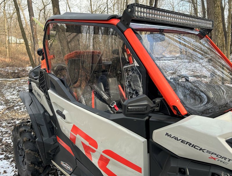 Load image into Gallery viewer, Spike Can-Am Maverick Sport Venting Polycarbonate Upper Doors Kit
