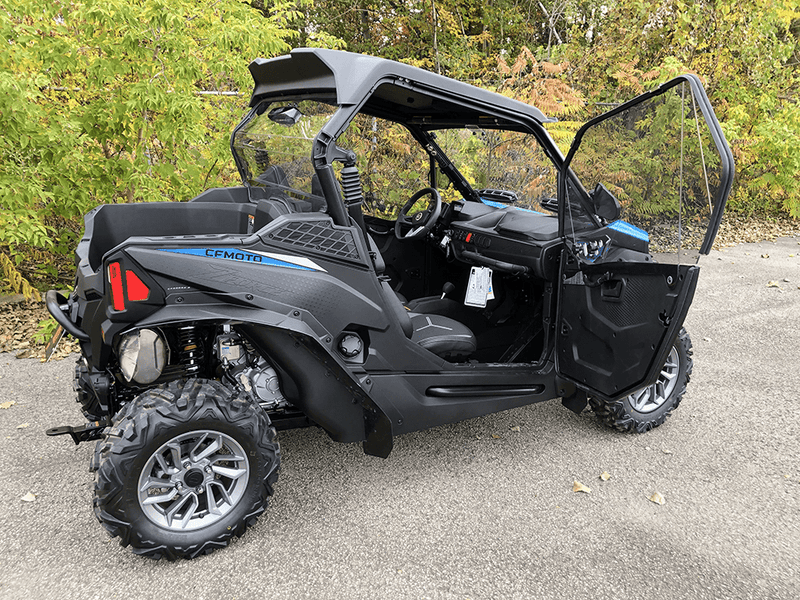 Load image into Gallery viewer, Spike CF Moto Z-Force 800-950 Trail Vented Polycarbonate Upper Doors Kit (Tinted)
