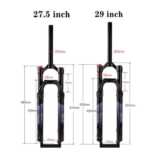 Blooke XC90 27.5/29 Inch Bicycle Front Suspension Fork
