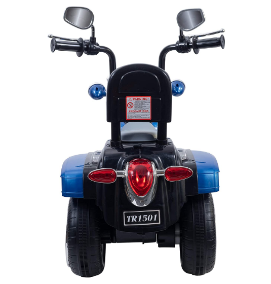 Load image into Gallery viewer, Blue 1-3 Year Old Kids&#39; Motorcycle with Wheels
