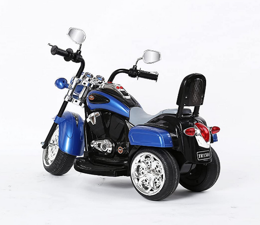 Blue 1-3 Year Old Kids' Motorcycle with Wheels