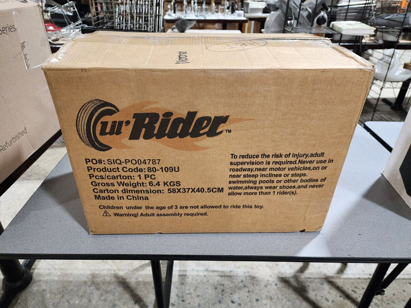 Load image into Gallery viewer, Blue Lil Rider 3-Wheel FX Sport Bike - Battery Powered for Endless Fun!
