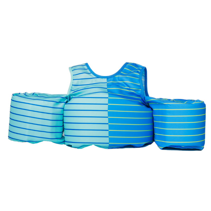 Load image into Gallery viewer, Blue Lemonade Stripe Kids Float
