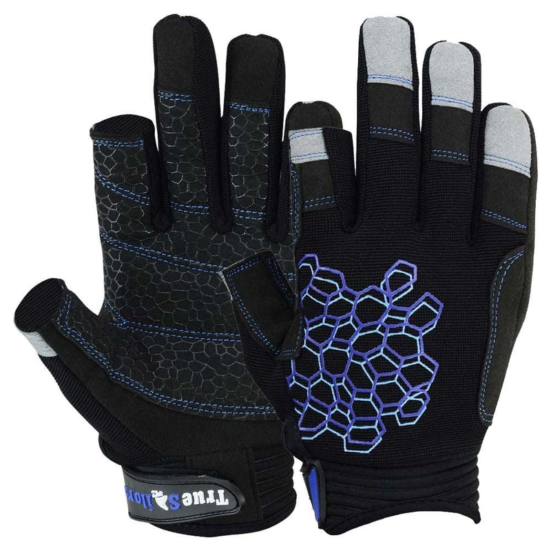 Load image into Gallery viewer, Sailing Gloves 2 Cut Fingers Unisex For Kayaking, Water Sports 8683
