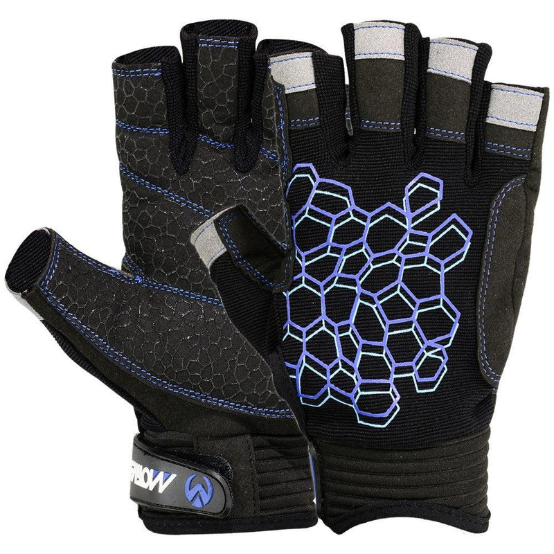 Load image into Gallery viewer, Sailing Gloves With Sticky Palm 3-4 Cut Fingers Kayaking &amp; More Unisex
