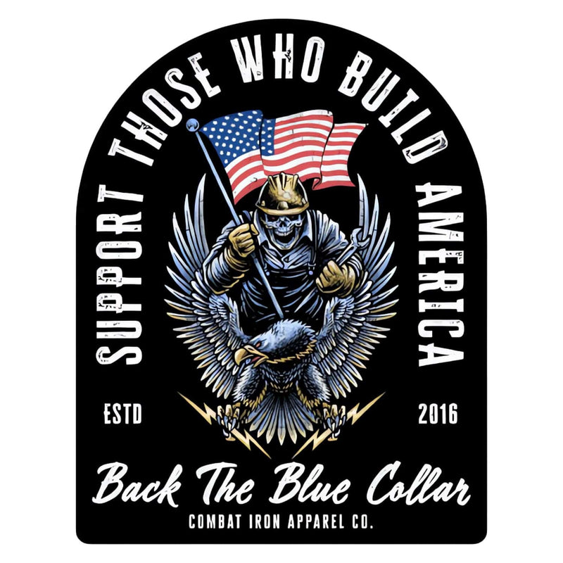 Load image into Gallery viewer, Support Those Who Build America Decal Sticker
