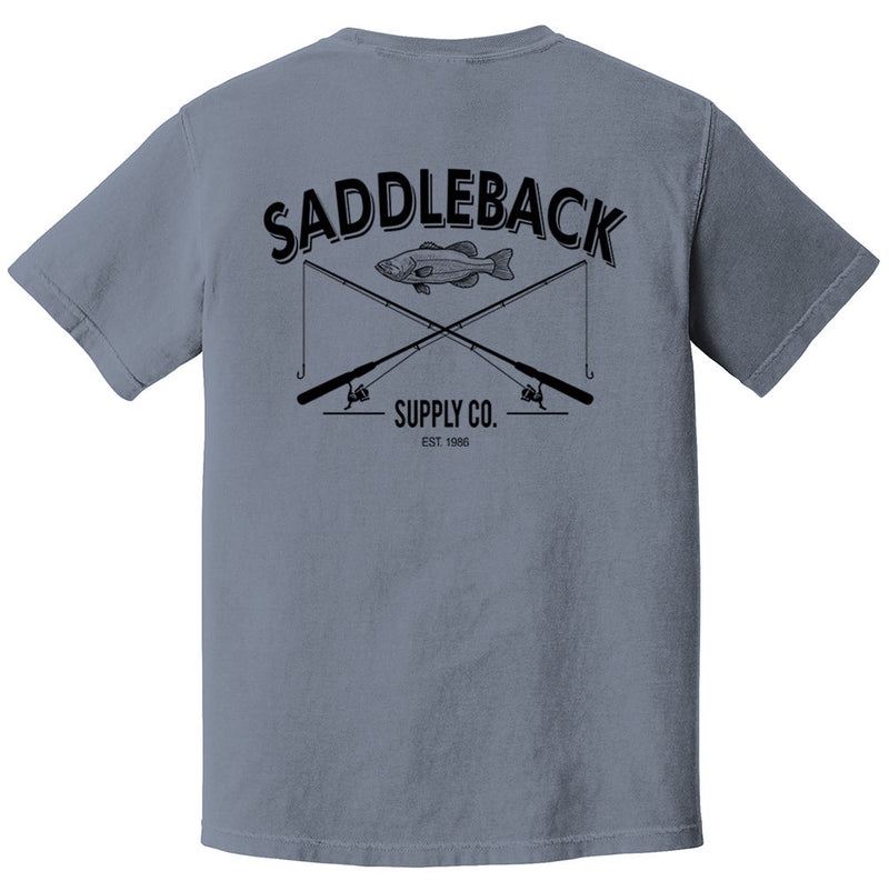 Load image into Gallery viewer, Out Fishin' Pigment Tee
