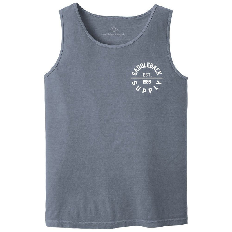Load image into Gallery viewer, Classic Circle Pigment Tank Top
