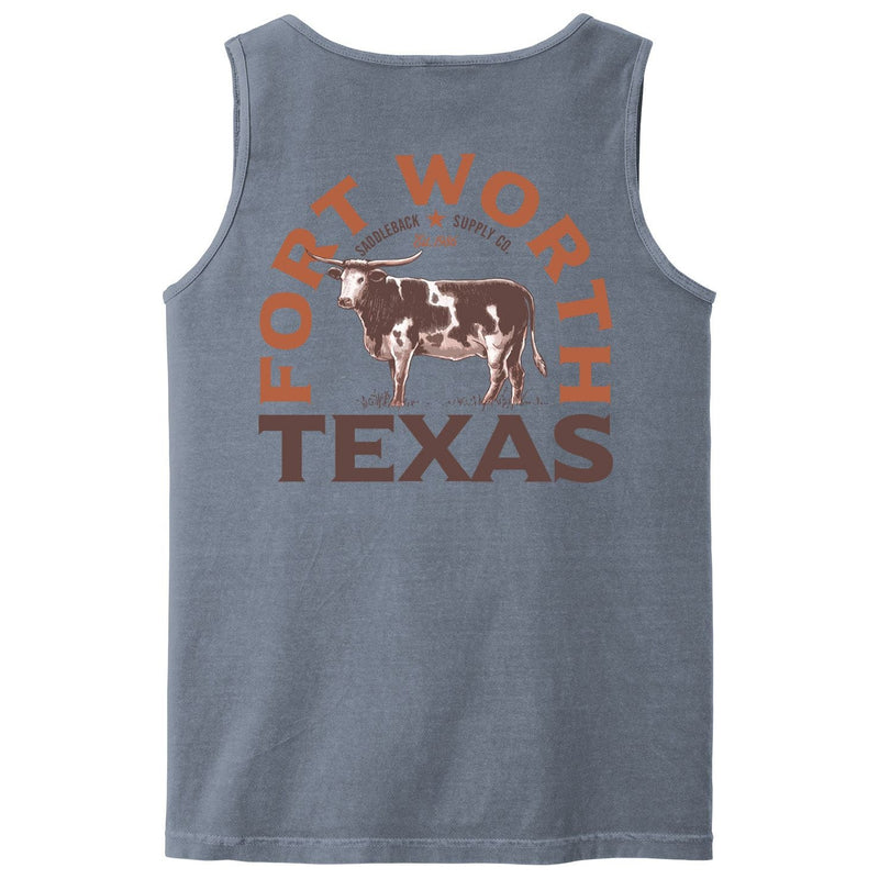 Load image into Gallery viewer, Texas Longhorn Pigment Tank Top
