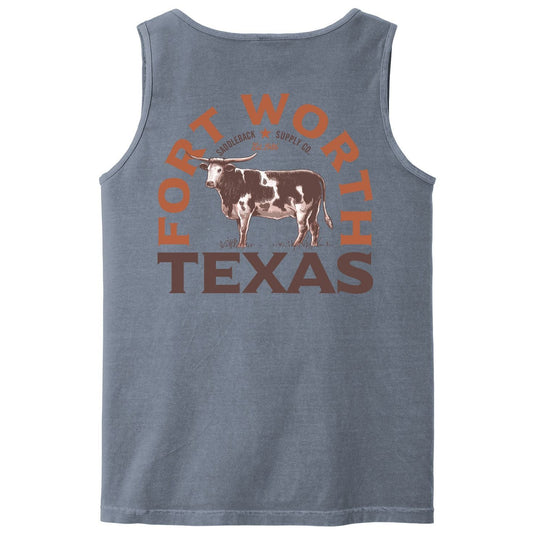 Texas Longhorn Pigment Tank Top