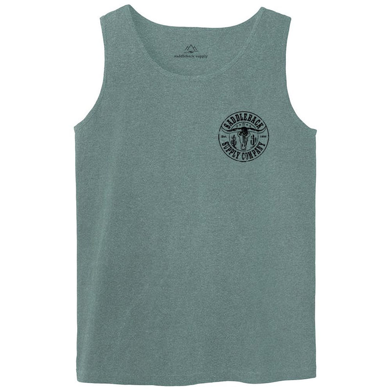 Load image into Gallery viewer, Desert Skull Pigment Tank Top
