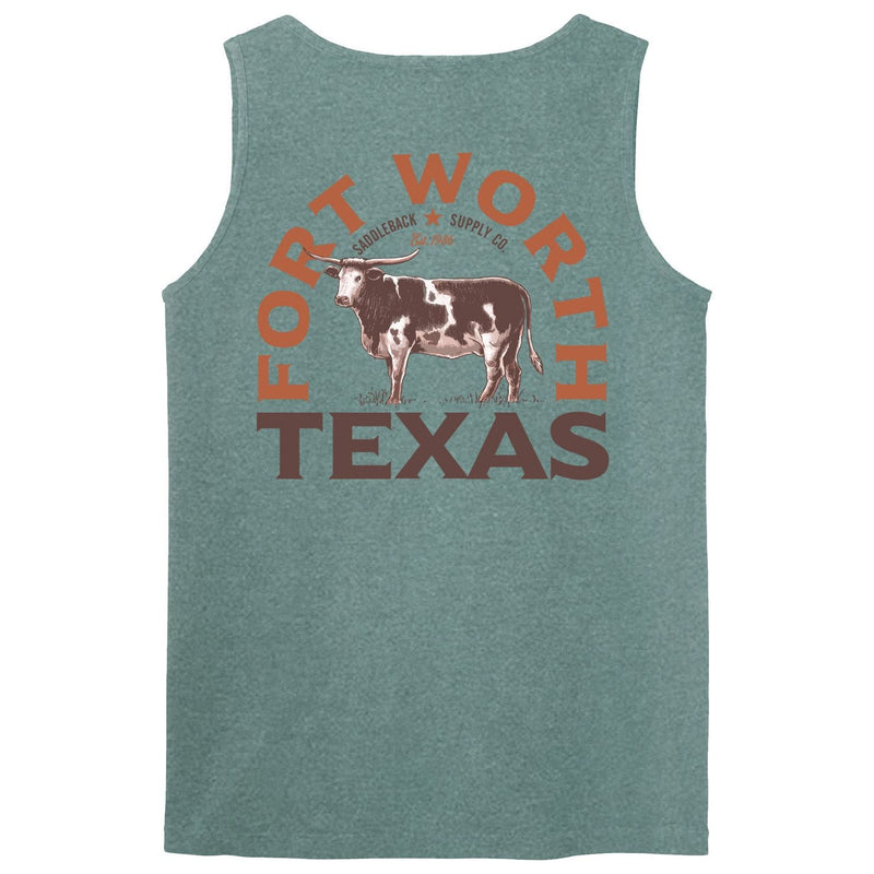 Load image into Gallery viewer, Texas Longhorn Pigment Tank Top
