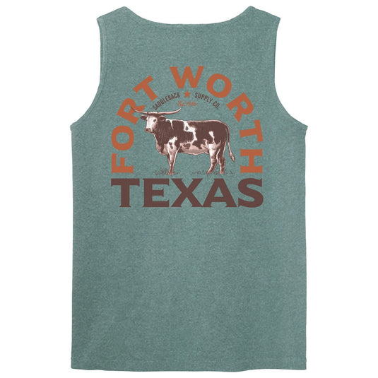 Texas Longhorn Pigment Tank Top