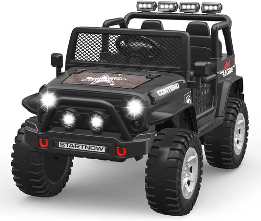 Bluetooth Remote Control 2-Seater Electric Ride On Jeep for Kids with USB Port