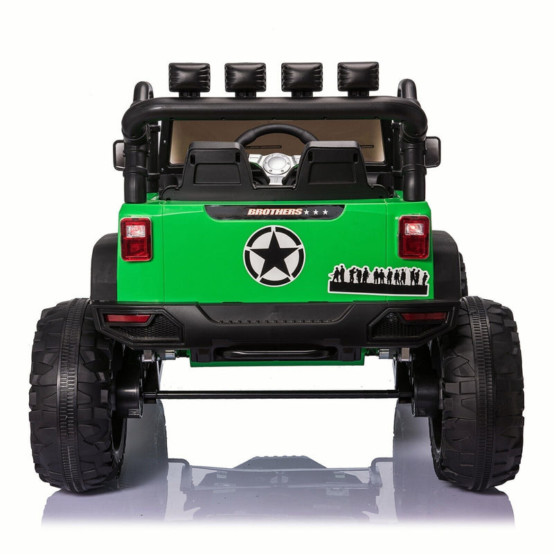 Load image into Gallery viewer, Bluetooth Remote Control Kids Ride On Jeep with 24V Battery and USB Connectivity - Perfect Gift for Young Adventurers
