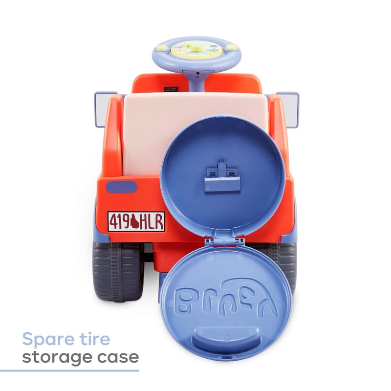 Load image into Gallery viewer, Bluey 6V Ride On Car for Kids with Interactive Sound &amp; Music
