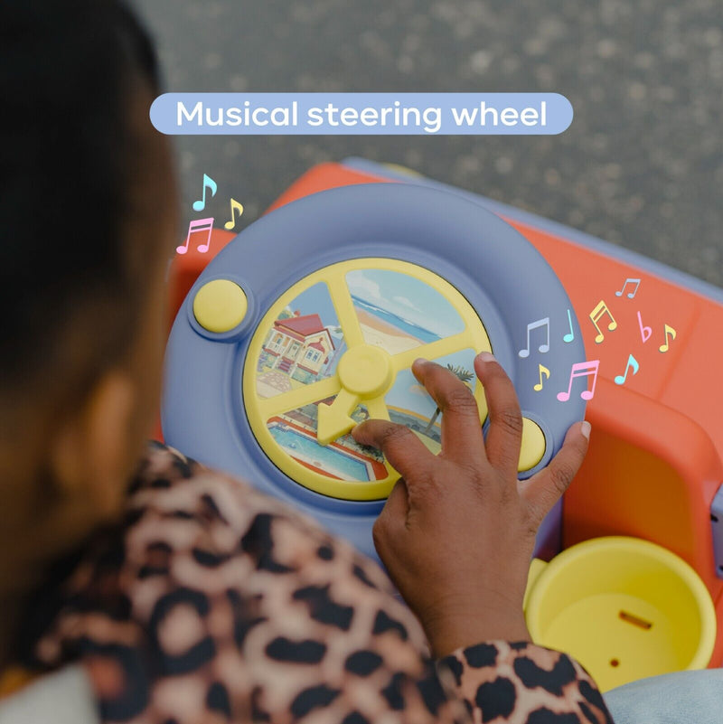 Load image into Gallery viewer, Bluey 6V Ride On Car for Kids with Interactive Sound &amp; Music
