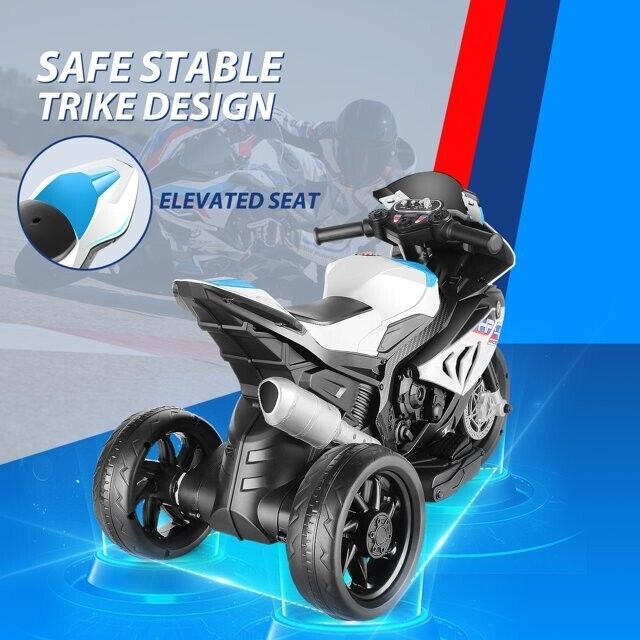 Load image into Gallery viewer, BMW 12V Battery Powered Ride on Motorcycle for Kids with Headlight - Perfect Gift

