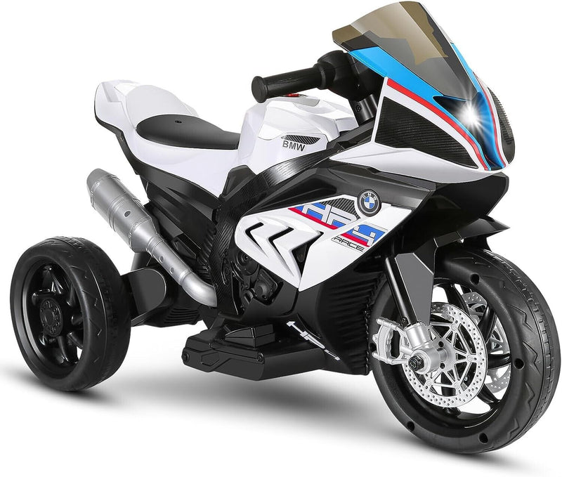 Load image into Gallery viewer, BMW 12V Battery Powered Ride on Motorcycle for Kids with Headlight - Perfect Gift
