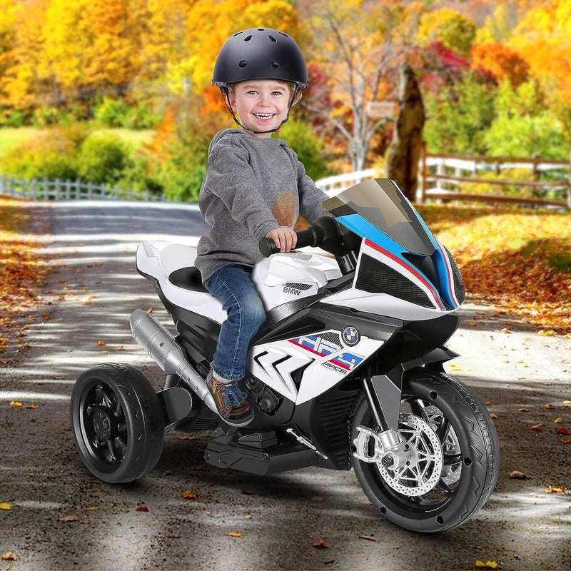 Load image into Gallery viewer, BMW 12V Battery Powered Ride on Motorcycle for Kids with Headlight - Perfect Gift
