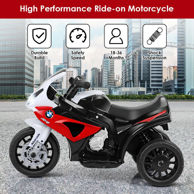 Load image into Gallery viewer, BMW Electric Motorcycle for Kids with Rechargeable Battery Included
