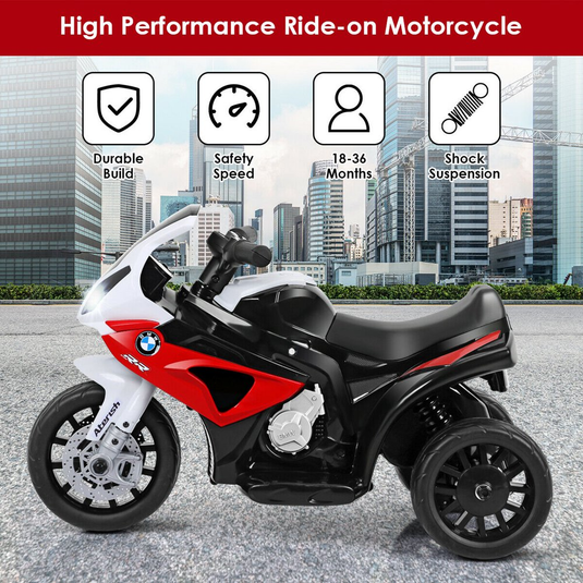 BMW Electric Motorcycle for Kids with Rechargeable Battery Included